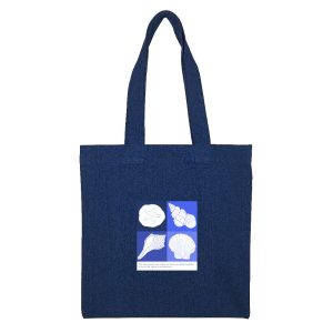 Cotton totebag Navy 3 | هیدورا